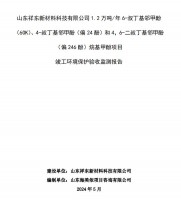 山東祥東新材料科技有限公司1.2萬(wàn)噸/年6-叔丁基鄰甲(60K)、4-叔丁基鄰甲酚(偏 24 酚)和 4，6-二叔丁基鄰甲酚(偏 246 酚)烷基甲酚項(xiàng)目竣工環(huán)境保護(hù)驗(yàn)收監(jiān)測(cè)報(bào)告